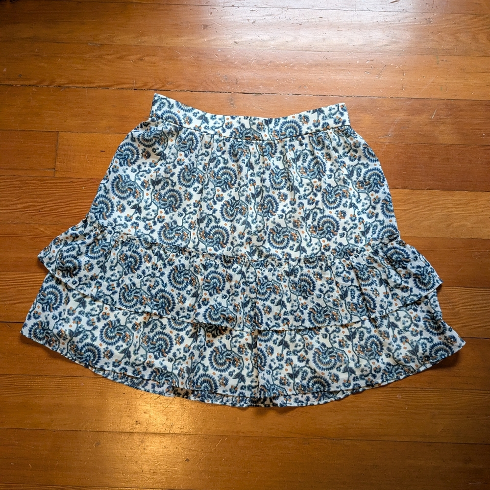 J. Crew Floral Skirt - XS